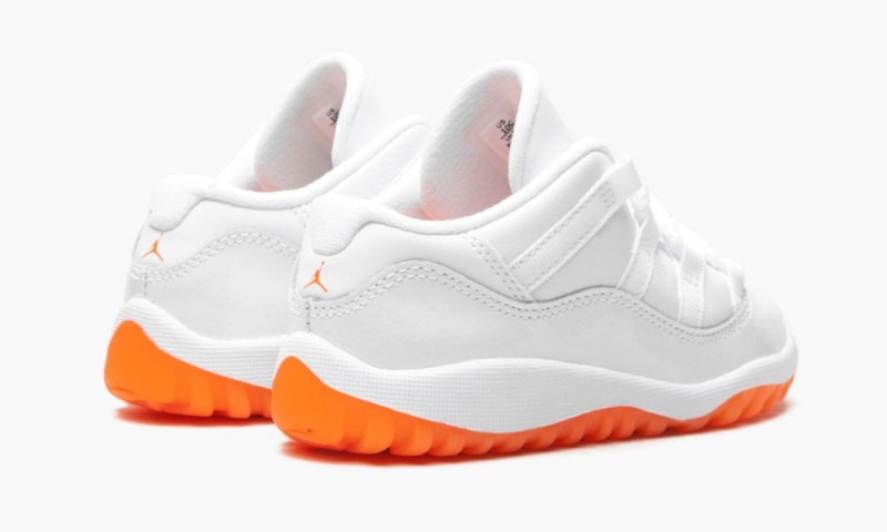 Nike Air Jordan 11 Retro Low TD 'Bright Citrus' Lasten Kengät Valkoinen Vaaleanoranssi | 437WKEAJX