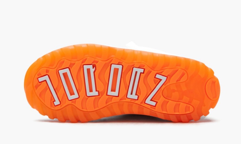 Nike Air Jordan 11 Retro Low TD 'Bright Citrus' Lasten Kengät Valkoinen Vaaleanoranssi | 437WKEAJX