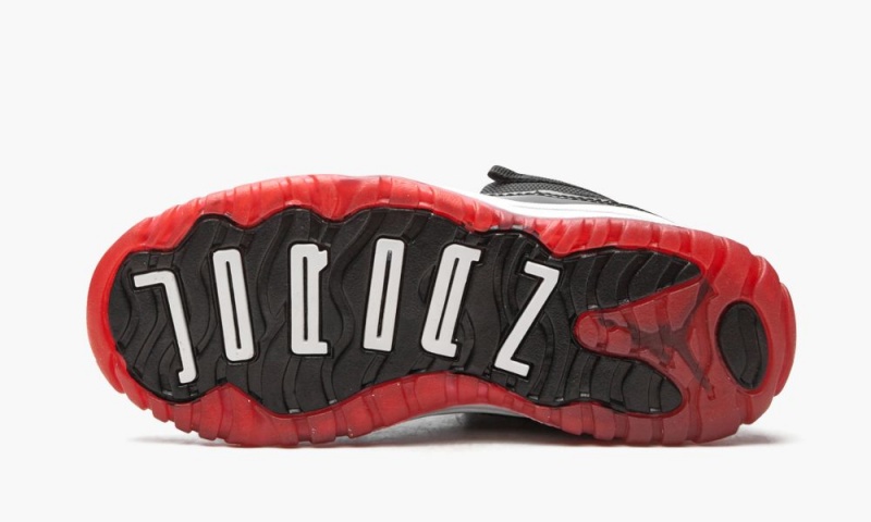 Nike Air Jordan 11 Retro (PS) 'Bred' Lasten Kengät Mustat Punainen Valkoinen | 347EDOTNR
