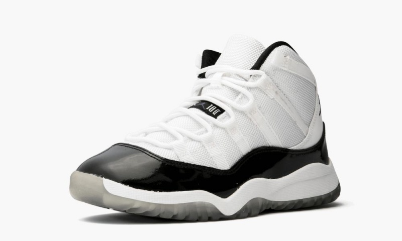Nike Air Jordan 11 Retro (PS) 'Concord' Lasten Kengät Valkoinen Mustat | 308RCFMUT