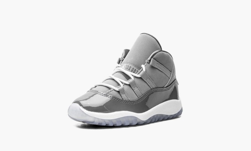 Nike Air Jordan 11 Retro TD 'Cool Grey 2021' Lasten Kengät Harmaat Valkoinen | 261DMEQFL
