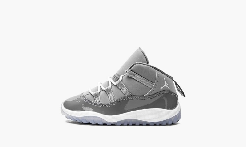 Nike Air Jordan 11 Retro TD \'Cool Grey 2021\' Lasten Kengät Harmaat Valkoinen | 261DMEQFL