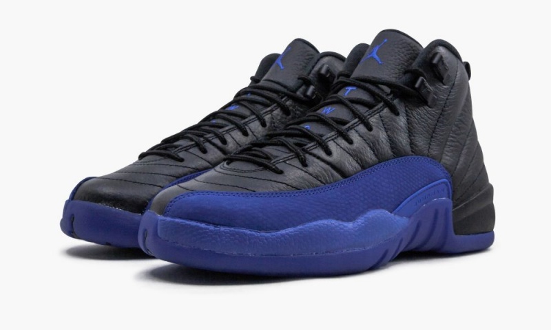 Nike Air Jordan 12 GS 'Royal' Lasten Kengät Mustat Kuninkaallinen Sininen | 256YNJXUK