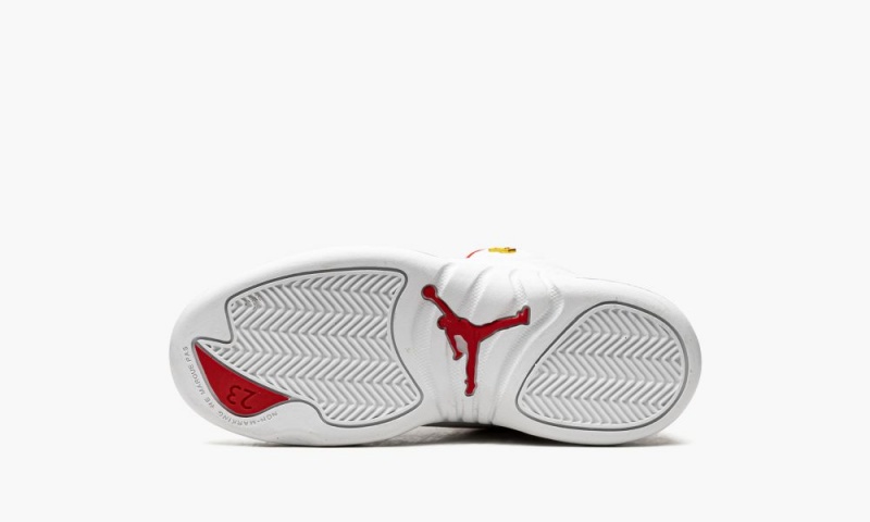 Nike Air Jordan 12 PS 'FIBA' Lasten Kengät Valkoinen Punainen Metal | 143JTDPEU