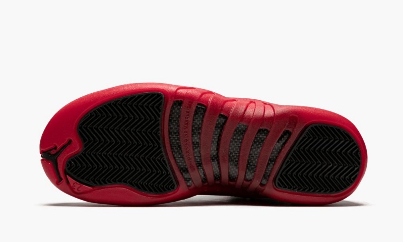 Nike Air Jordan 12 Retro BG 'Flu Game' Lasten Kengät Mustat Punainen | 568ESFKAT