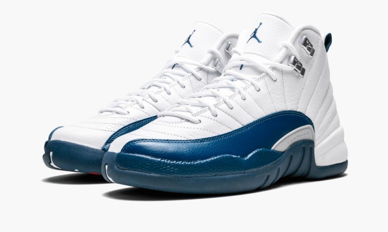 Nike Air Jordan 12 Retro BG 'French Blue' Lasten Kengät Sininen Valkoinen | 954WEUIXN