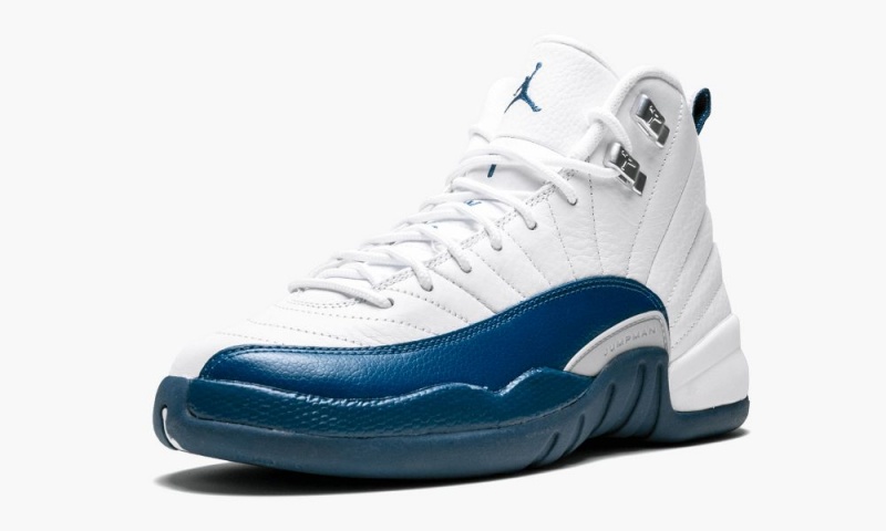 Nike Air Jordan 12 Retro BG 'French Blue' Lasten Kengät Sininen Valkoinen | 954WEUIXN
