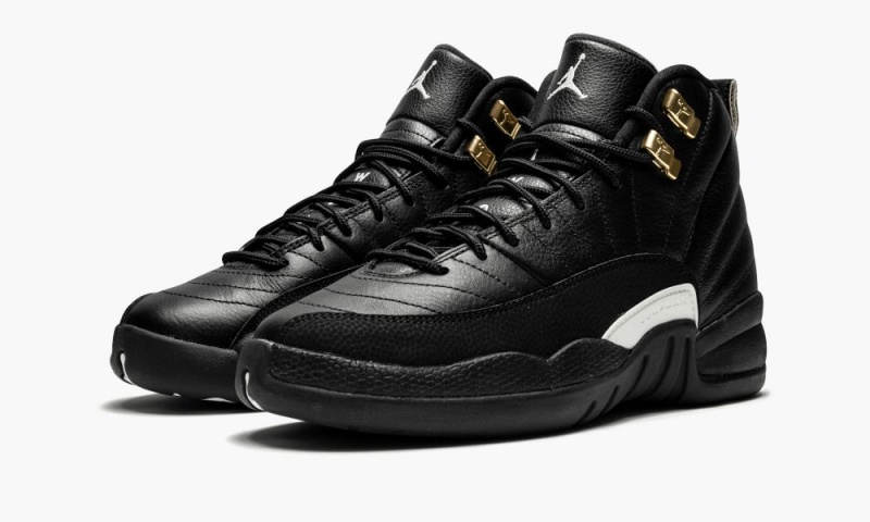 Nike Air Jordan 12 Retro BG 'The Master' Lasten Kengät Valkoinen Mustat Kultaiset | 138GTOKAI