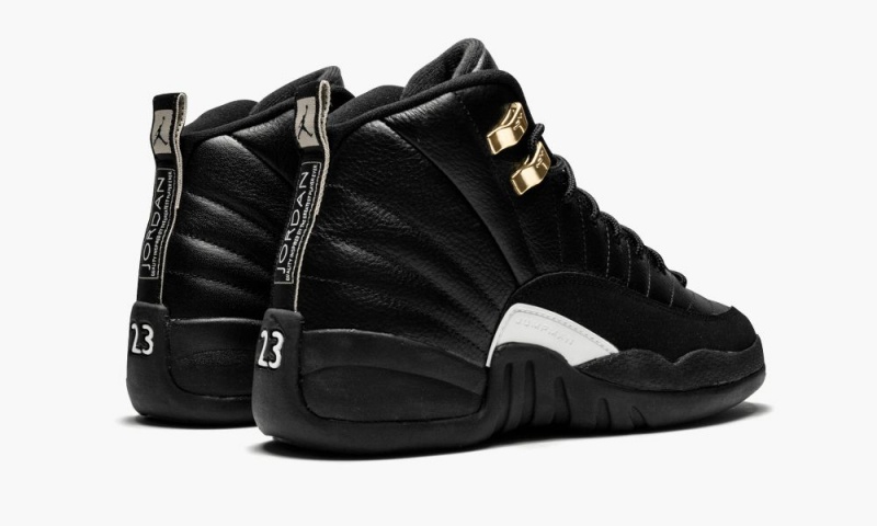 Nike Air Jordan 12 Retro BG 'The Master' Lasten Kengät Valkoinen Mustat Kultaiset | 138GTOKAI