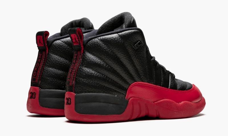 Nike Air Jordan 12 Retro BP Lasten Kengät Mustat Punainen | 615AORPSC