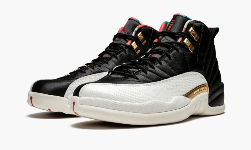 Nike Air Jordan 12 Retro CNY 'Chinese New Year 2019' Miesten Kengät Mustat Punainen Valkoinen | 786SJQWZT