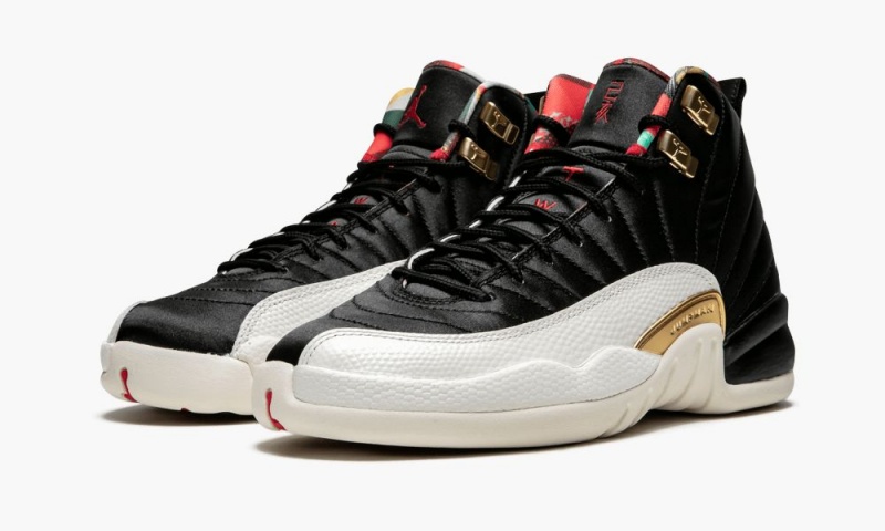 Nike Air Jordan 12 Retro CNY (GS) 'Chinese New Year 2019' Lasten Kengät Mustat Punainen Valkoinen | 037YMPKAV