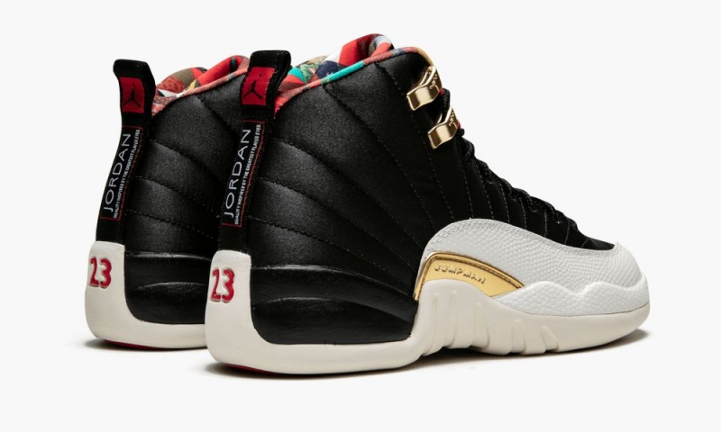 Nike Air Jordan 12 Retro CNY (GS) 'Chinese New Year 2019' Lasten Kengät Mustat Punainen Valkoinen | 037YMPKAV