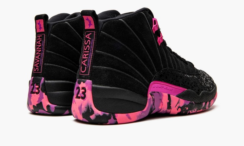 Nike Air Jordan 12 Retro DB 'Doernbecher' Miesten Kengät Mustat Pinkki Violetit | 218BFNHWV