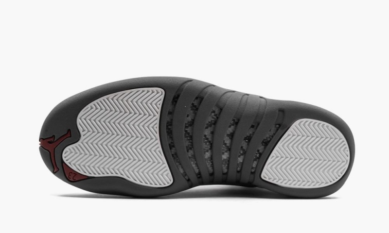 Nike Air Jordan 12 Retro 'Dark Grey' Miesten Kengät Valkoinen Tummanharmaat Punainen | 263EZFTQO