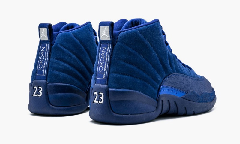 Nike Air Jordan 12 Retro 'Deep Royal Mokka' Miesten Kengät Syvä Kuninkaallinen Sininen Sininen Valkoinen | 017JMSDXA