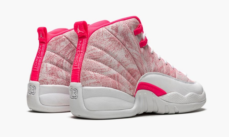 Nike Air Jordan 12 Retro GS 'Arctic Punch' Lasten Kengät Valkoinen Pinkki | 563XGHPLU