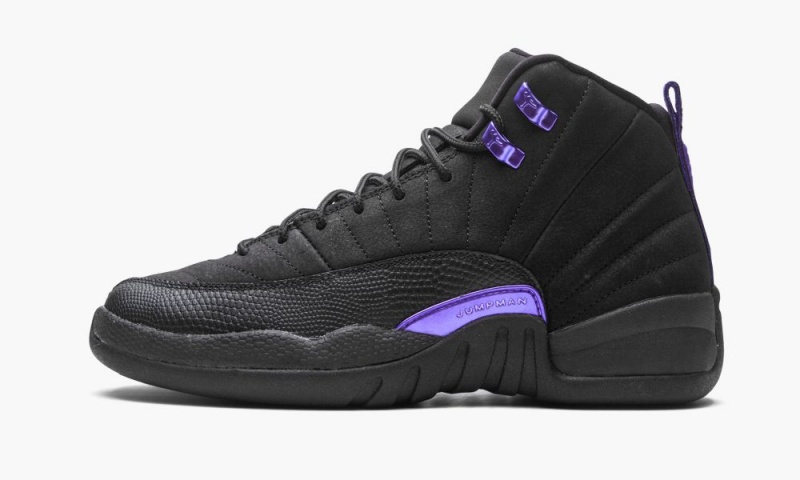 Nike Air Jordan 12 Retro GS \'Dark Concord\' Lasten Kengät Mustat Violetit | 196OTVJHM
