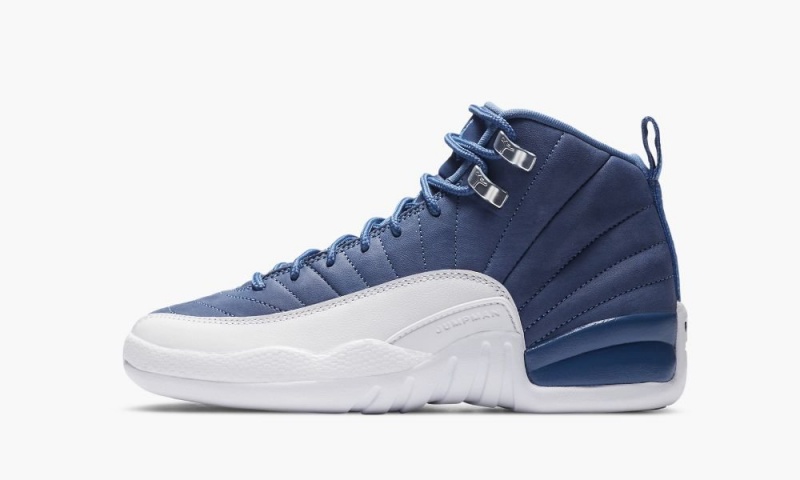 Nike Air Jordan 12 Retro GS \'Indigo\' Lasten Kengät Harmaat Sininen Sininen | 940IMUGBT