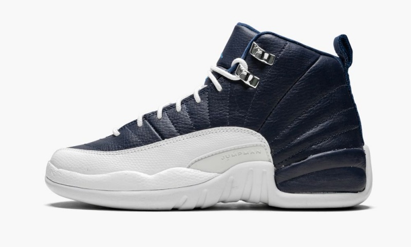 Nike Air Jordan 12 Retro (GS) \'Obsidian\' Lasten Kengät Sininen Valkoinen | 184BNQVLF