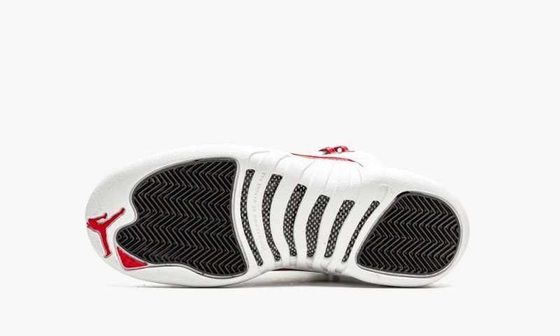 Nike Air Jordan 12 Retro GS 'Twist' Lasten Kengät Valkoinen Mustat Punainen | 981HZDEBM