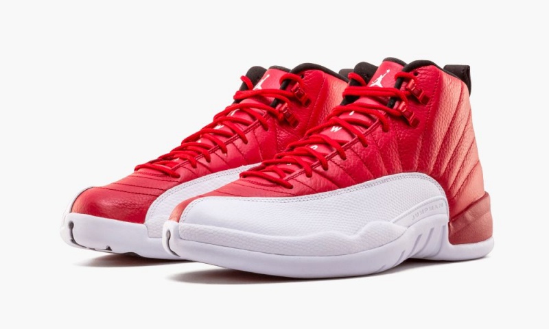 Nike Air Jordan 12 Retro 'Gym Red' Miesten Kengät Punainen Valkoinen Mustat | 206WIKLRB