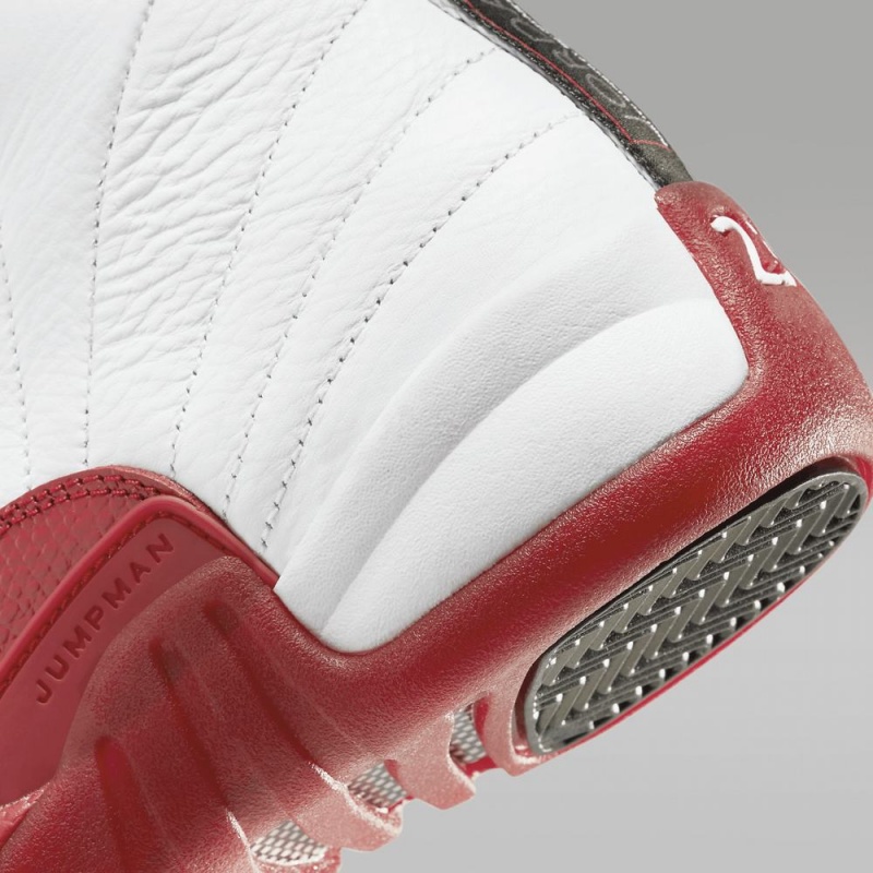 Nike Air Jordan 12 Retro Lasten Kengät Valkoinen Punainen Mustat | 059FQNIWD