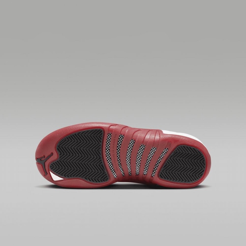Nike Air Jordan 12 Retro Lasten Kengät Valkoinen Punainen Mustat | 059FQNIWD