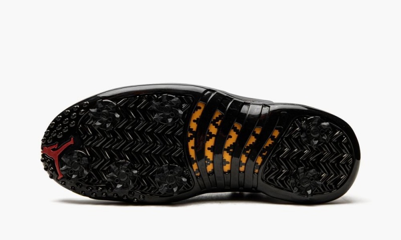 Nike Air Jordan 12 Retro Low Golf 'Taxi' Miesten Kengät Valkoinen Mustat | 482JEFWYH