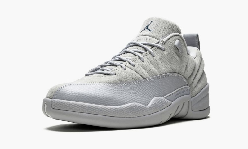Nike Air Jordan 12 Retro Low Miesten Kengät Harmaat Laivastonsininen | 258AQHGKS