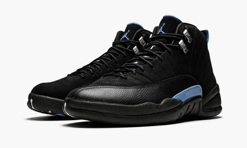 Nike Air Jordan 12 Retro 'Nubukki - 2009 Release' Miesten Kengät Mustat Valkoinen Sininen | 052PKWJTL