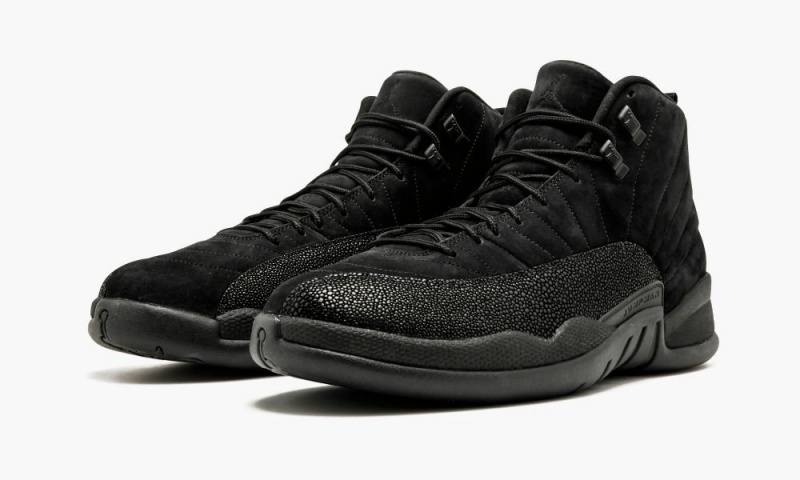 Nike Air Jordan 12 Retro OVO 'OVO' Miesten Kengät Mustat Metal Kultaiset | 349FTLCNQ