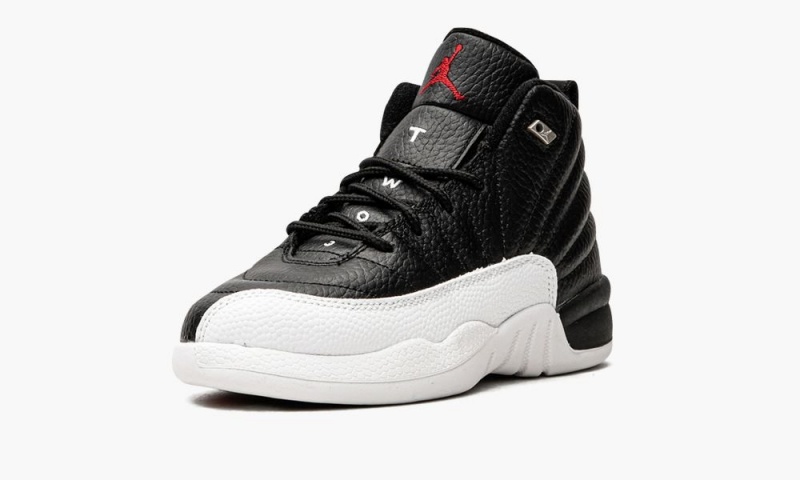 Nike Air Jordan 12 Retro PS 'Playoffs 2022' Lasten Kengät Mustat Punainen Valkoinen | 615FBCGZS