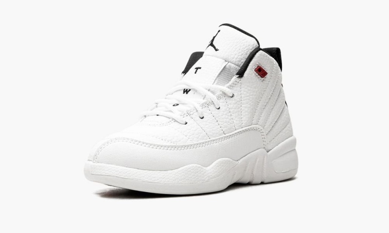 Nike Air Jordan 12 Retro (PS) 'Twist' Lasten Kengät Valkoinen Mustat Punainen | 895OYVKCD