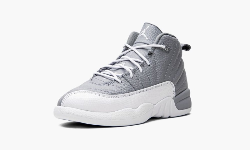 Nike Air Jordan 12 Retro 'Stealth' Lasten Kengät Valkoinen Harmaat | 169EUHDYZ