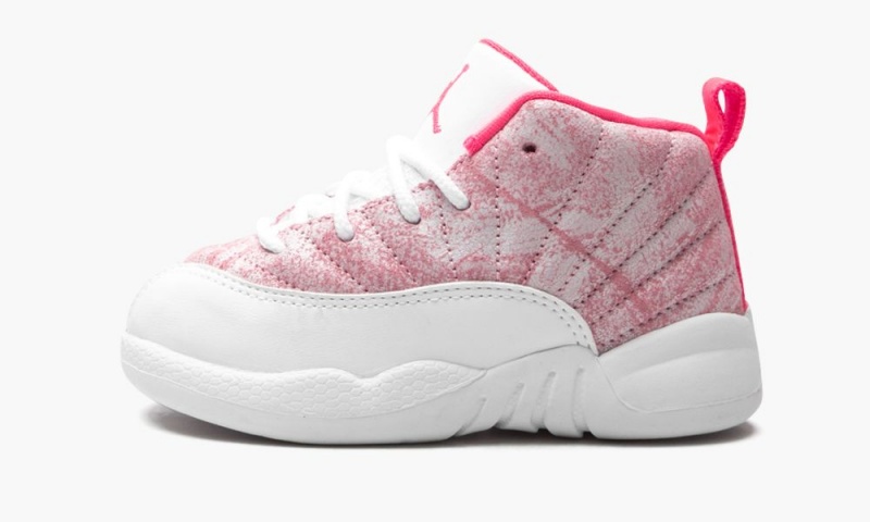 Nike Air Jordan 12 Retro TD \'Artic Punch\' Lasten Kengät Valkoinen Pinkki | 267DQBPLF