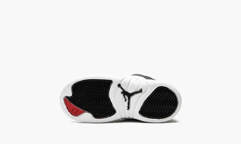 Nike Air Jordan 12 Retro TD 'Playoffs 2022' Lasten Kengät Mustat Punainen Valkoinen | 986IXLKMD