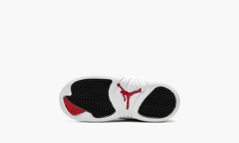 Nike Air Jordan 12 Retro (TD) 'Twist' Lasten Kengät Valkoinen Mustat Punainen | 671PEHVKL