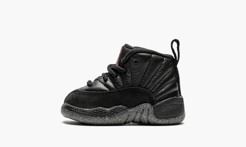 Nike Air Jordan 12 Retro TD \'Utility\' Lasten Kengät Mustat | 509YXUOHI