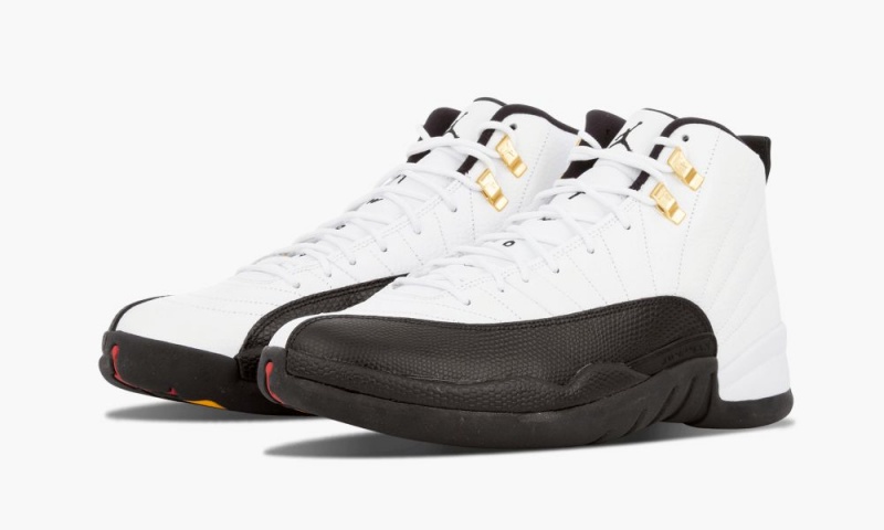 Nike Air Jordan 12 Retro 'Taxi' Miesten Kengät Valkoinen Mustat Punainen | 517CHXVYO