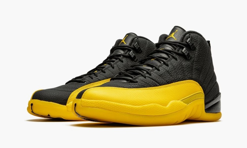 Nike Air Jordan 12 Retro 'University Gold' Miesten Kengät Mustat Mustat Kultaiset | 356TGCSXU