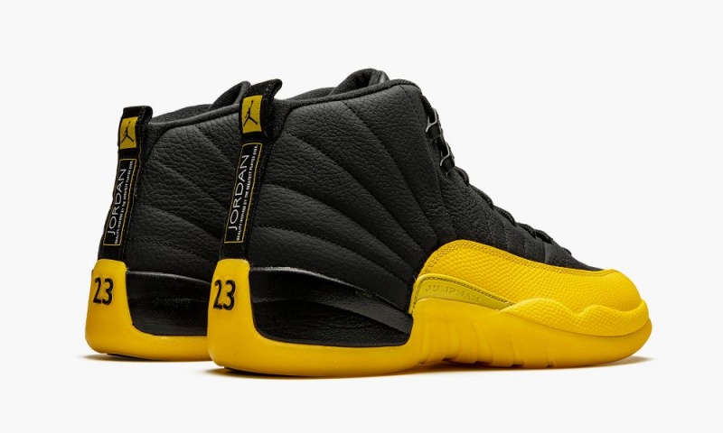 Nike Air Jordan 12 Retro 'University Gold' Miesten Kengät Mustat Mustat Kultaiset | 356TGCSXU