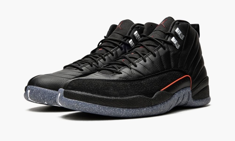 Nike Air Jordan 12 Retro 'Utility' Miesten Kengät Mustat Mustat Vaaleanpunainen | 182WRSJDQ