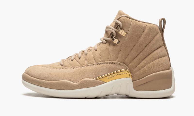 Nike Air Jordan 12 Retro \'Vachetta Tan\' Naisten Kengät Ruskea Kultaiset | 162ZMKALQ