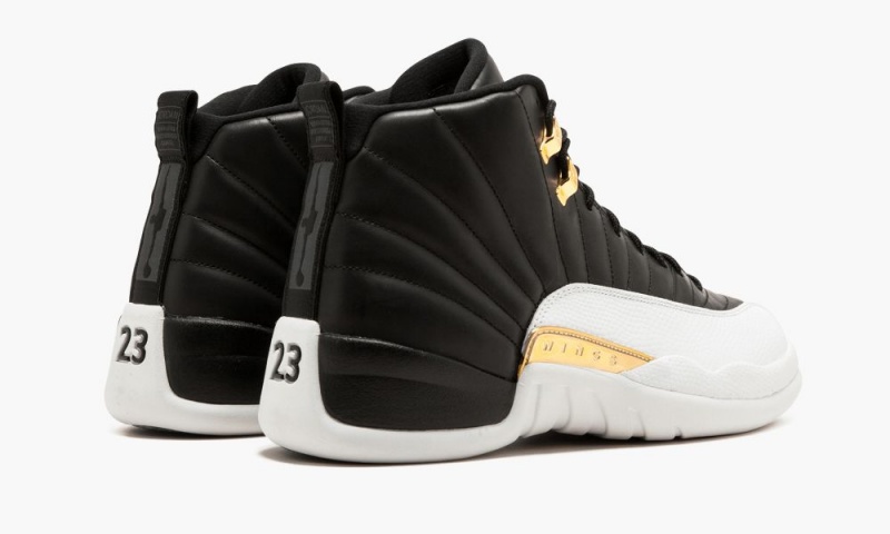 Nike Air Jordan 12 Retro 'Wing It' Miesten Kengät Mustat Metal Kultaiset Valkoinen | 803XRAZTO