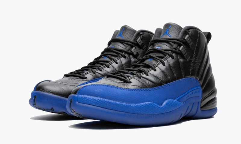 Nike Air Jordan 12 'Royal' Miesten Kengät Mustat Kuninkaallinen Sininen Mustat | 918MQSOTN