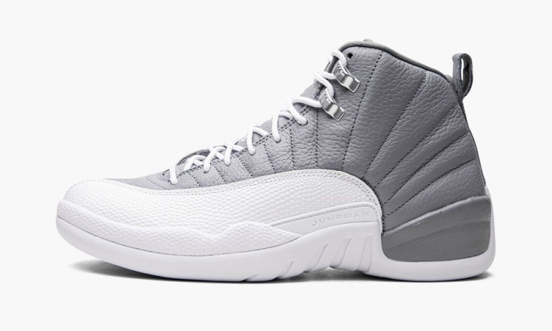 Nike Air Jordan 12 \'Stealth\' Miesten Kengät Valkoinen Harmaat | 769HUSNQY