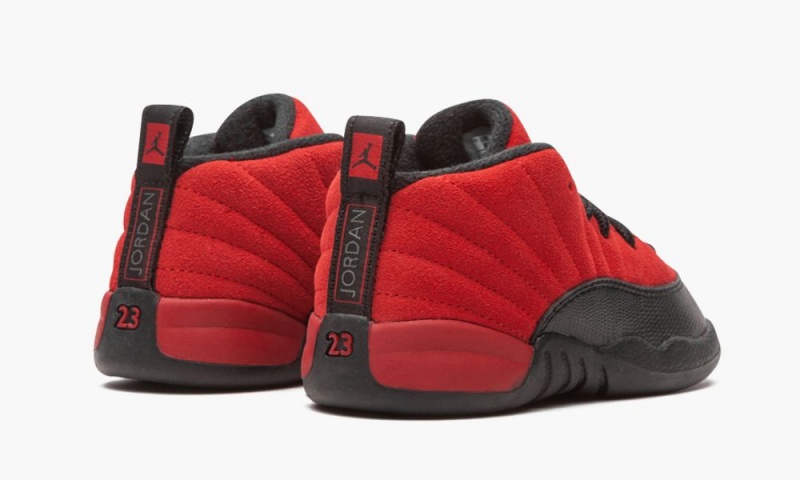 Nike Air Jordan 12 TD 'Reverse Flu Game' Lasten Kengät Punainen Mustat | 435BCXJZH