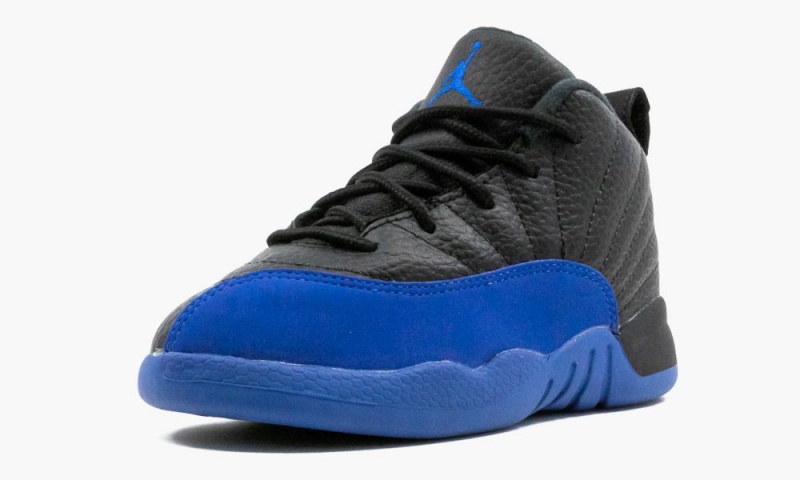 Nike Air Jordan 12 TD 'Royal' Lasten Kengät Mustat Kuninkaallinen Sininen | 406HGIURS