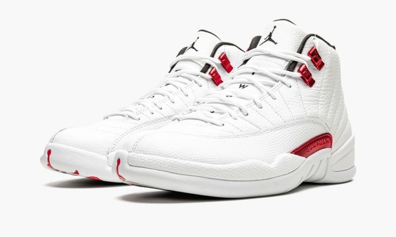 Nike Air Jordan 12 'Twist' Miesten Kengät Valkoinen Punainen Mustat | 563IFOSUG
